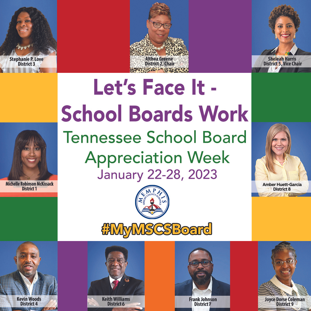 MSCS Celebrates School Board Appreciation Week